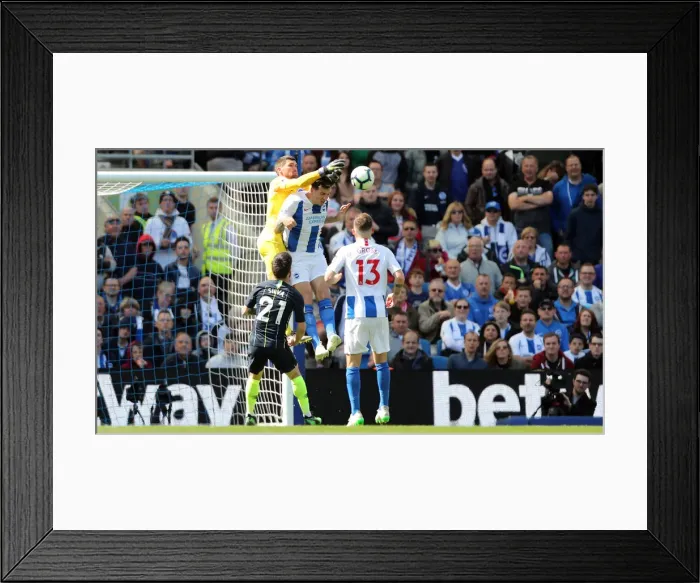 Framed Print : Brighton and Hove Albion vs Manchester City: Premier League Showdown at American Express Community Stadium (May 12, 2019) Framed Print : Brighton and Hove Albion vs Manchester City: Premier League Showdown at American Express Community Stadium (May 12, 2019)