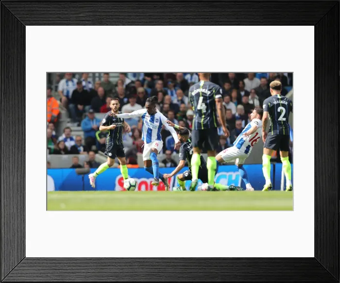 Framed Print : Brighton and Hove Albion vs Manchester City: Premier League Showdown at American Express Community Stadium (May 12, 2019) Framed Print : Brighton and Hove Albion vs Manchester City: Premier League Showdown at American Express Community Stadium (May 12, 2019)