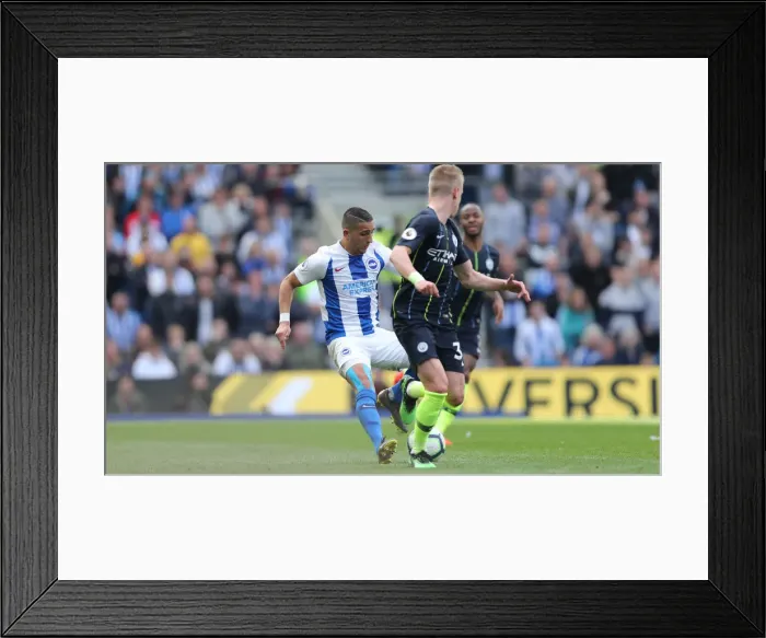 Framed Print : Brighton and Hove Albion vs Manchester City: Premier League Showdown at American Express Community Stadium (May 12, 2019) Framed Print : Brighton and Hove Albion vs Manchester City: Premier League Showdown at American Express Community Stadium (May 12, 2019)
