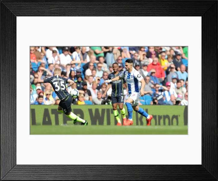 Framed Print : Brighton and Hove Albion vs Manchester City: Premier League Showdown at American Express Community Stadium (May 12, 2019) Framed Print : Brighton and Hove Albion vs Manchester City: Premier League Showdown at American Express Community Stadium (May 12, 2019)