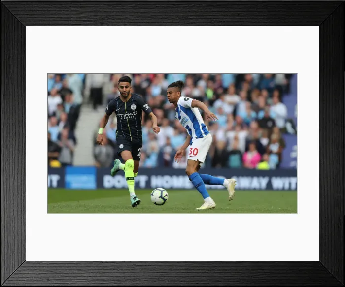 Framed Print : Brighton and Hove Albion vs Manchester City: Premier League Showdown at American Express Community Stadium (May 12, 2019) Framed Print : Brighton and Hove Albion vs Manchester City: Premier League Showdown at American Express Community Stadium (May 12, 2019)