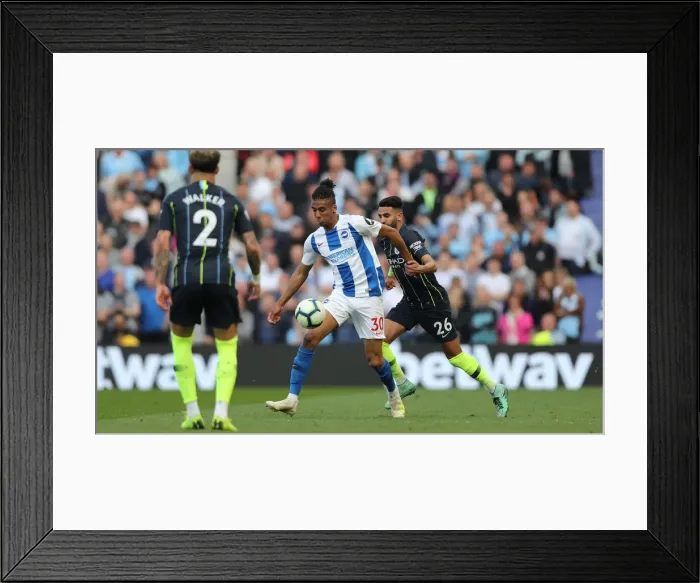 Framed Print : Brighton and Hove Albion vs Manchester City: Premier League Showdown at American Express Community Stadium (May 12, 2019) Framed Print : Brighton and Hove Albion vs Manchester City: Premier League Showdown at American Express Community Stadium (May 12, 2019)