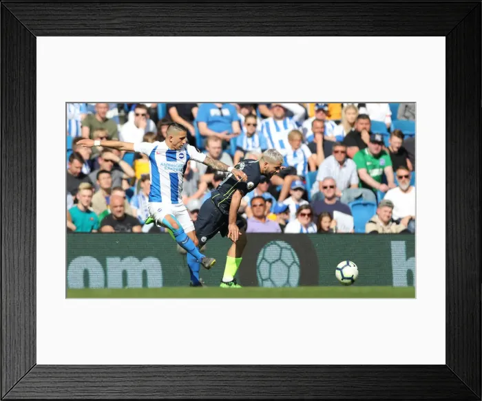 Framed Print : Brighton and Hove Albion vs Manchester City: Premier League Showdown at American Express Community Stadium (May 12, 2019) Framed Print : Brighton and Hove Albion vs Manchester City: Premier League Showdown at American Express Community Stadium (May 12, 2019)