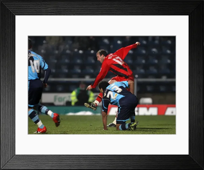 Framed Print : Murray 3Goal Wycombe 2669 Framed Print : Murray 3Goal Wycombe 2669