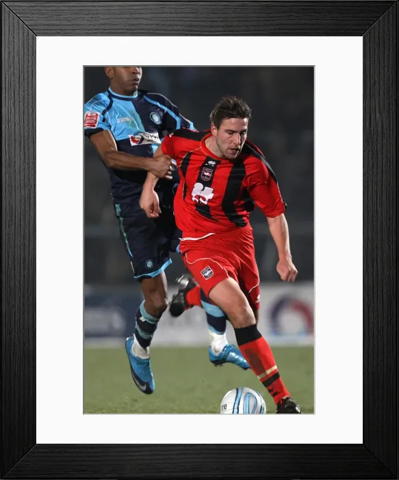 Framed Print : Brighton & Hove Albion Away at Wycombe Wanderers: 2009-10 Season Framed Print : Brighton & Hove Albion Away at Wycombe Wanderers: 2009-10 Season