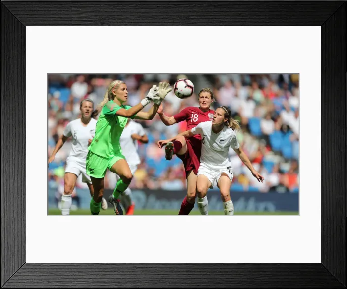 Framed Print : England Women Gallery 010619 F Framed Print : England Women Gallery 010619 F