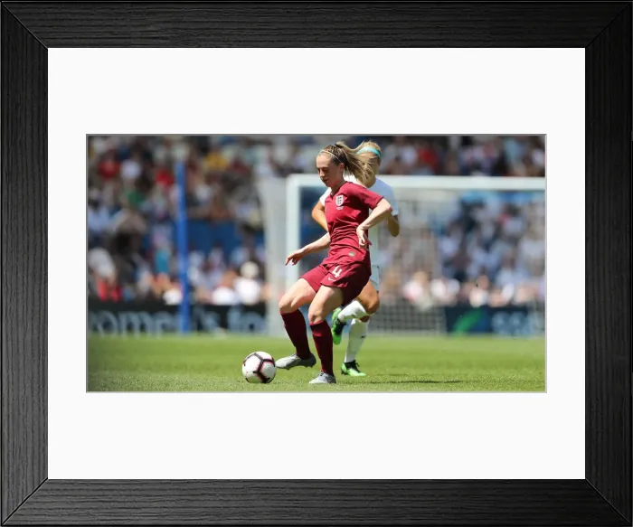 Framed Print : England Women vs New Zealand Women: FIFA World Cup Warm-Up Match at Brighton and Hove Albion's American Express Community Stadium (01.06.19) Framed Print : England Women vs New Zealand Women: FIFA World Cup Warm-Up Match at Brighton and Hove Albion's American Express Community Stadium (01.06.19)