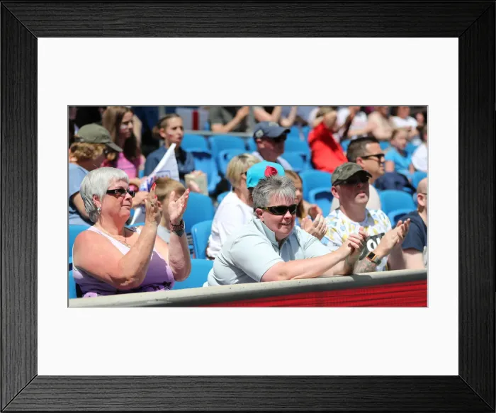 Framed Print : England Women vs New Zealand Women: FIFA World Cup Warm-Up Match at Brighton and Hove Albion's American Express Community Stadium (01.06.19) Framed Print : England Women vs New Zealand Women: FIFA World Cup Warm-Up Match at Brighton and Hove Albion's American Express Community Stadium (01.06.19)