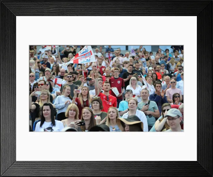 Framed Print : England Women vs New Zealand Women: FIFA World Cup Warm-Up Match at Brighton and Hove Albion's American Express Community Stadium (01.06.19) Framed Print : England Women vs New Zealand Women: FIFA World Cup Warm-Up Match at Brighton and Hove Albion's American Express Community Stadium (01.06.19)