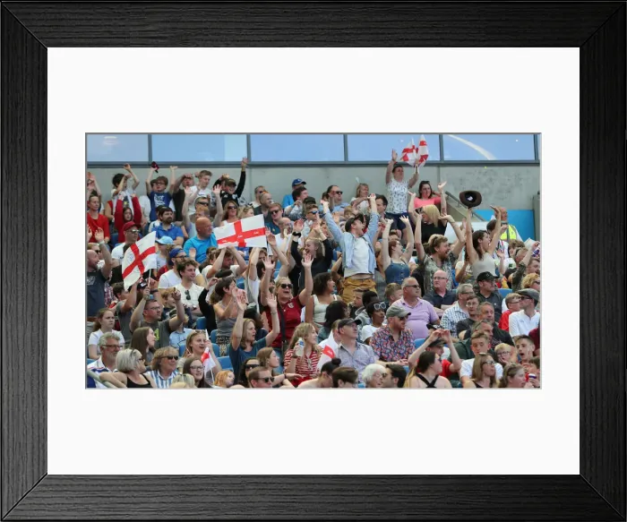 Framed Print : England Women vs New Zealand Women: FIFA World Cup Warm-Up Match at Brighton and Hove Albion's American Express Community Stadium (01.06.19)