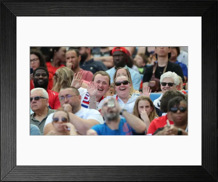 Framed Print : England Women vs New Zealand Women: FIFA World Cup Warm-Up Match at Brighton and Hove Albion's American Express Community Stadium (01.06.19)