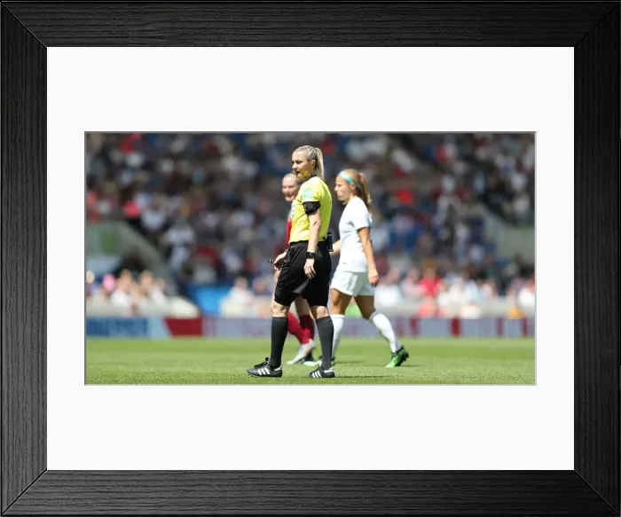 Framed Print : England Women vs New Zealand Women: FIFA World Cup Warm-Up Match at Brighton and Hove Albion's American Express Community Stadium (01.06.19) Framed Print : England Women vs New Zealand Women: FIFA World Cup Warm-Up Match at Brighton and Hove Albion's American Express Community Stadium (01.06.19)