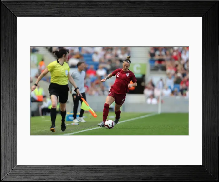 Framed Print : England Women vs New Zealand Women: FIFA World Cup Warm-Up Match at Brighton and Hove Albion's American Express Community Stadium (01.06.19) Framed Print : England Women vs New Zealand Women: FIFA World Cup Warm-Up Match at Brighton and Hove Albion's American Express Community Stadium (01.06.19)