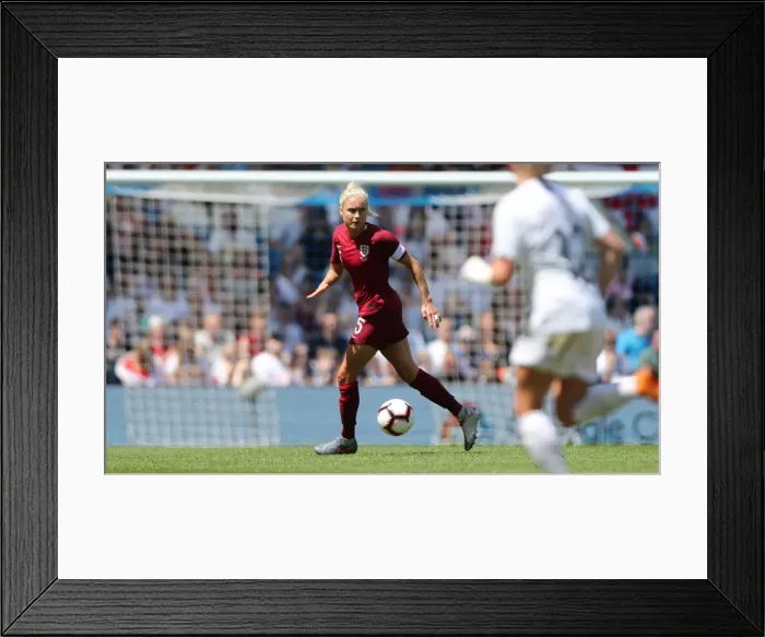 Framed Print : England Women vs New Zealand Women: FIFA World Cup Warm-Up Match at Brighton and Hove Albion's American Express Community Stadium (01.06.19) Framed Print : England Women vs New Zealand Women: FIFA World Cup Warm-Up Match at Brighton and Hove Albion's American Express Community Stadium (01.06.19)