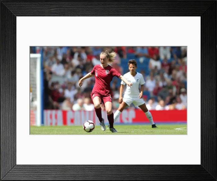 Framed Print : England Women vs New Zealand Women: FIFA World Cup Warm-Up Match at Brighton and Hove Albion's American Express Community Stadium (01.06.19) Framed Print : England Women vs New Zealand Women: FIFA World Cup Warm-Up Match at Brighton and Hove Albion's American Express Community Stadium (01.06.19)