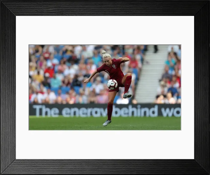 Framed Print : England Women vs New Zealand Women: FIFA World Cup Warm-Up Match at Brighton and Hove Albion's American Express Community Stadium (01.06.19)