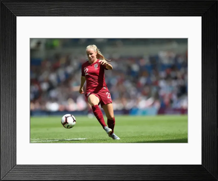 Framed Print : England Women vs New Zealand Women: FIFA World Cup Warm-Up Match at Brighton and Hove Albion's American Express Community Stadium (01.06.19) Framed Print : England Women vs New Zealand Women: FIFA World Cup Warm-Up Match at Brighton and Hove Albion's American Express Community Stadium (01.06.19)