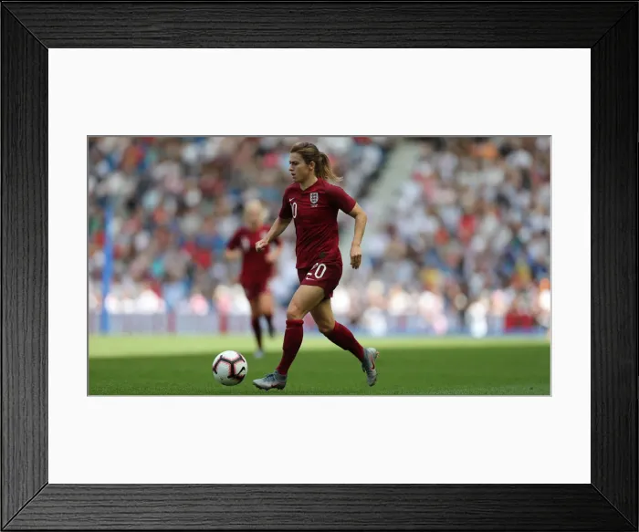 Framed Print : England Women vs New Zealand Women: FIFA World Cup Warm-Up Match at Brighton and Hove Albion's American Express Community Stadium (01.06.19) Framed Print : England Women vs New Zealand Women: FIFA World Cup Warm-Up Match at Brighton and Hove Albion's American Express Community Stadium (01.06.19)