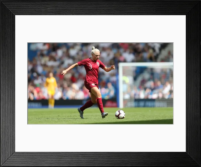 Framed Print : England Women vs New Zealand Women: FIFA World Cup Warm-Up Match at Brighton and Hove Albion's American Express Community Stadium (01.06.19) Framed Print : England Women vs New Zealand Women: FIFA World Cup Warm-Up Match at Brighton and Hove Albion's American Express Community Stadium (01.06.19)