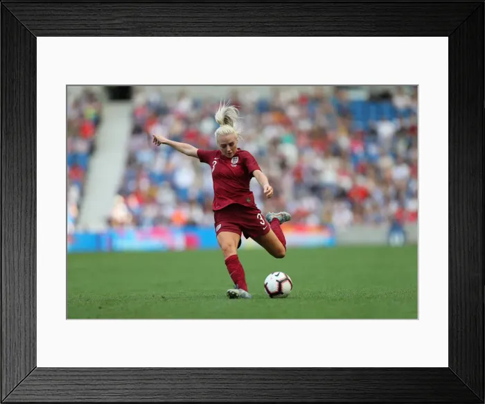 Framed Print : England Women vs New Zealand Women: FIFA World Cup Warm-Up Match at Brighton and Hove Albion's American Express Community Stadium (01.06.19) Framed Print : England Women vs New Zealand Women: FIFA World Cup Warm-Up Match at Brighton and Hove Albion's American Express Community Stadium (01.06.19)