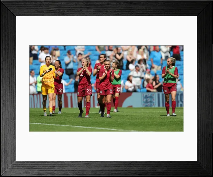 Framed Print : England Women vs New Zealand Women: FIFA World Cup Warm-Up Match at Brighton and Hove Albion's American Express Community Stadium (01.06.19) Framed Print : England Women vs New Zealand Women: FIFA World Cup Warm-Up Match at Brighton and Hove Albion's American Express Community Stadium (01.06.19)