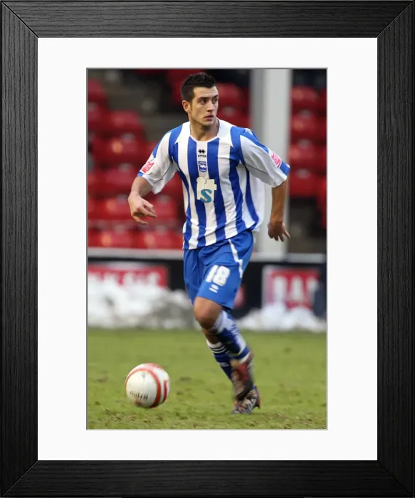 Framed Print : Brighton & Hove Albion: 2009-10 Away at Walsall Framed Print : Brighton & Hove Albion: 2009-10 Away at Walsall