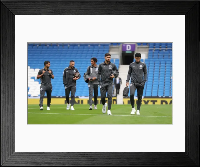 Framed Print : Brighton & Hove Albion vs. West Ham United: Premier League Showdown at American Express Community Stadium (August 17, 2019) Framed Print : Brighton & Hove Albion vs. West Ham United: Premier League Showdown at American Express Community Stadium (August 17, 2019)