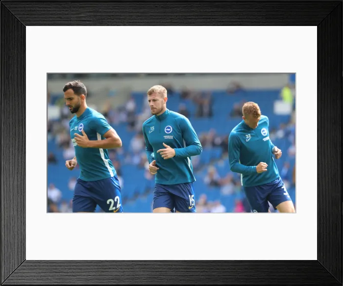 Framed Print : Brighton and Hove Albion vs. West Ham United: Premier League Showdown at American Express Community Stadium (August 17, 2019) Framed Print : Brighton and Hove Albion vs. West Ham United: Premier League Showdown at American Express Community Stadium (August 17, 2019)