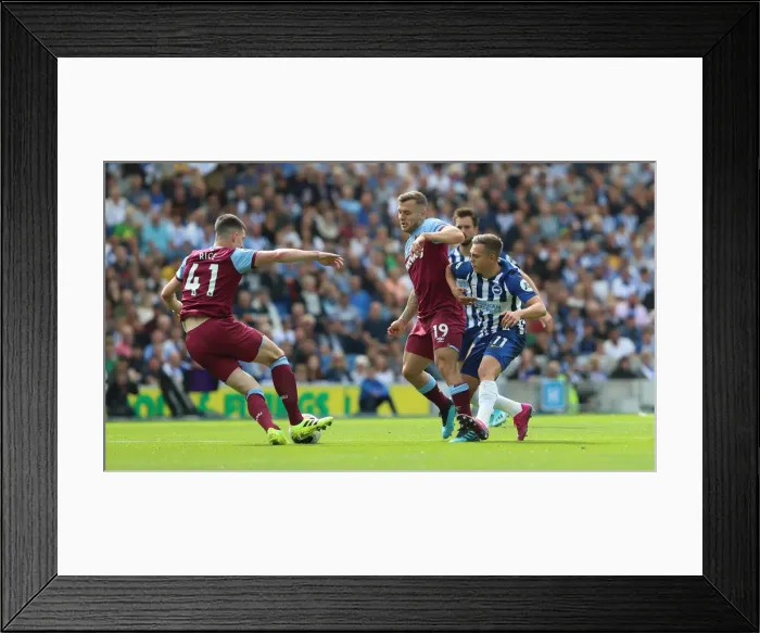 Framed Print : Brighton & Hove Albion vs. West Ham United: Premier League Showdown at American Express Community Stadium (17th Aug 2019) Framed Print : Brighton & Hove Albion vs. West Ham United: Premier League Showdown at American Express Community Stadium (17th Aug 2019)