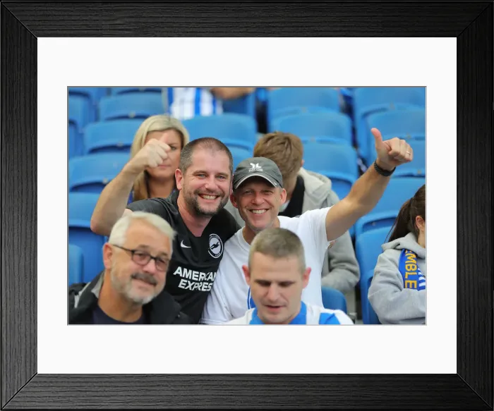 Framed Print : Brighton and Hove Albion vs. West Ham United: Premier League Showdown at American Express Community Stadium (17th August 2019)