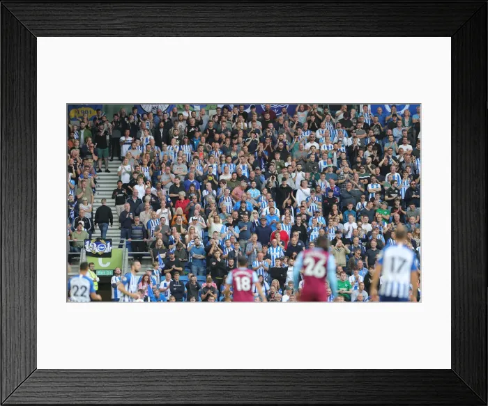 Framed Print : Brighton & Hove Albion vs. West Ham United: Premier League Battle at American Express Community Stadium (17.08.19) Framed Print : Brighton & Hove Albion vs. West Ham United: Premier League Battle at American Express Community Stadium (17.08.19)