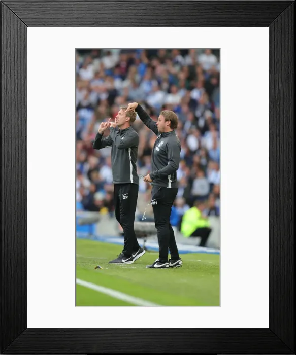 Framed Print : Premier League Showdown: Brighton & Hove Albion vs. West Ham United (17th August 2019) Framed Print : Premier League Showdown: Brighton & Hove Albion vs. West Ham United (17th August 2019)