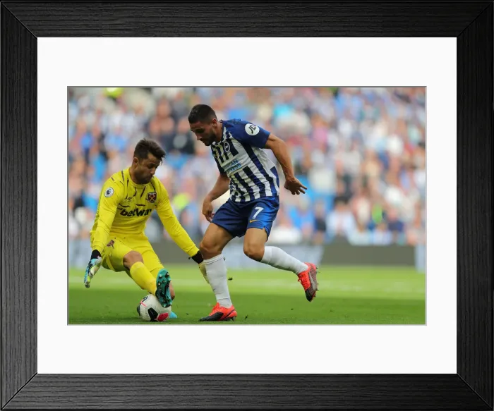 Framed Print : Brighton and Hove Albion vs. West Ham United: Premier League Showdown at American Express Community Stadium (17.08.19) Framed Print : Brighton and Hove Albion vs. West Ham United: Premier League Showdown at American Express Community Stadium (17.08.19)