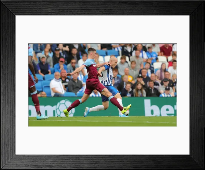 Framed Print : Brighton and Hove Albion vs. West Ham United: Premier League Battle at American Express Community Stadium (17th August 2019) Framed Print : Brighton and Hove Albion vs. West Ham United: Premier League Battle at American Express Community Stadium (17th August 2019)