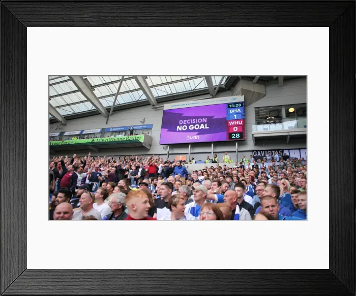 Framed Print : Brighton and Hove Albion vs. West Ham United: Premier League Battle at American Express Community Stadium (17th August 2019) Framed Print : Brighton and Hove Albion vs. West Ham United: Premier League Battle at American Express Community Stadium (17th August 2019)