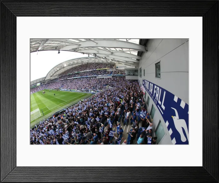 Framed Print : Brighton and Hove Albion vs. West Ham United: Premier League Battle at American Express Community Stadium (17.08.19)
