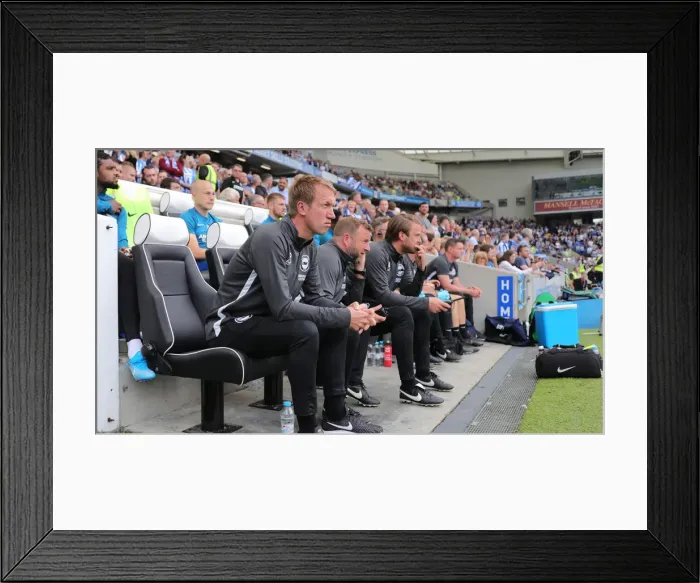 Framed Print : Brighton and Hove Albion vs. West Ham United: Premier League Showdown at American Express Community Stadium (17th August 2019) Framed Print : Brighton and Hove Albion vs. West Ham United: Premier League Showdown at American Express Community Stadium (17th August 2019)