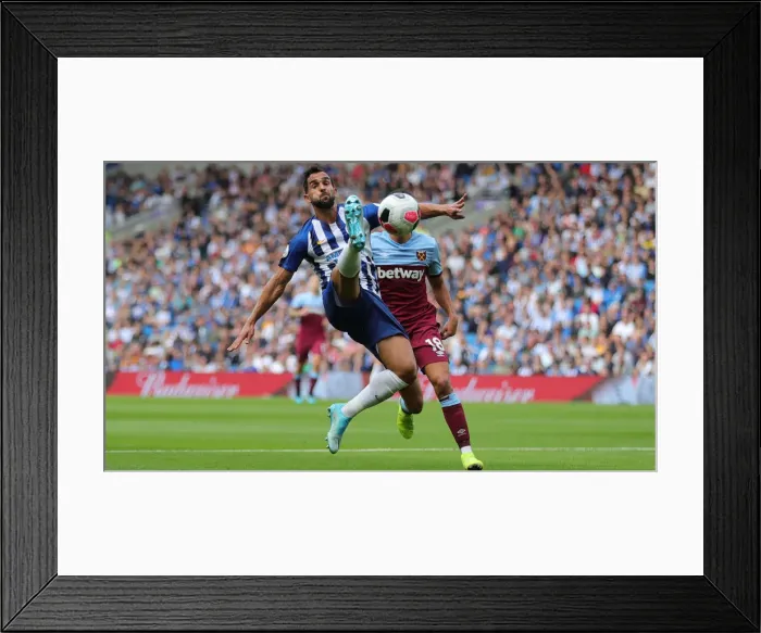 Framed Print : Brighton and Hove Albion vs. West Ham United: Premier League Showdown at American Express Community Stadium (17.08.19) Framed Print : Brighton and Hove Albion vs. West Ham United: Premier League Showdown at American Express Community Stadium (17.08.19)
