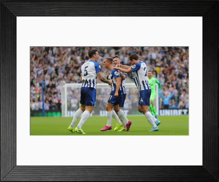 Framed Print : Brighton and Hove Albion vs. West Ham United: Premier League Battle at American Express Community Stadium (17th August 2019) Framed Print : Brighton and Hove Albion vs. West Ham United: Premier League Battle at American Express Community Stadium (17th August 2019)