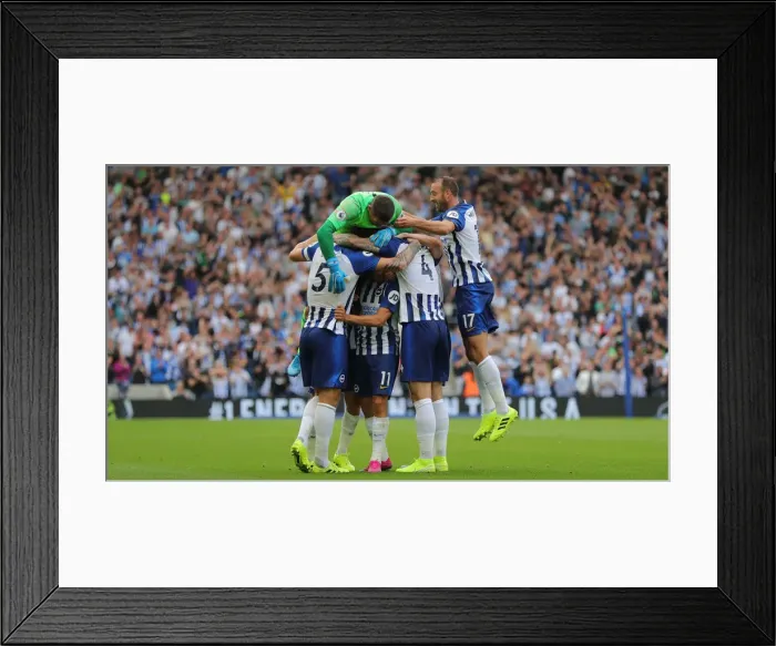Framed Print : Brighton and Hove Albion vs. West Ham United: Premier League Battle at American Express Community Stadium (17th August 2019) Framed Print : Brighton and Hove Albion vs. West Ham United: Premier League Battle at American Express Community Stadium (17th August 2019)
