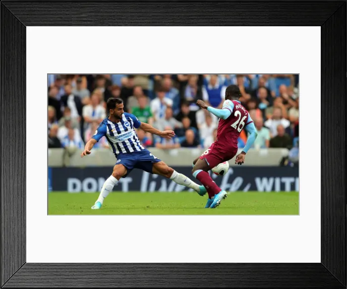 Framed Print : Brighton and Hove Albion vs. West Ham United: Premier League Battle at American Express Community Stadium (17th August 2019) Framed Print : Brighton and Hove Albion vs. West Ham United: Premier League Battle at American Express Community Stadium (17th August 2019)
