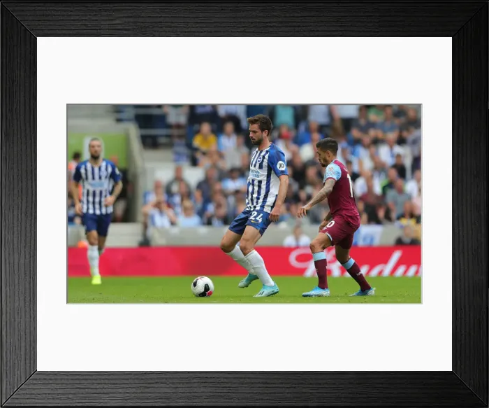 Framed Print : Brighton and Hove Albion vs. West Ham United: Premier League Battle at American Express Community Stadium (17.08.19) Framed Print : Brighton and Hove Albion vs. West Ham United: Premier League Battle at American Express Community Stadium (17.08.19)