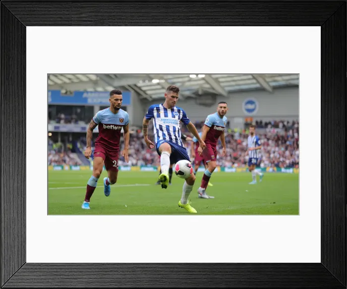 Framed Print : Brighton and Hove Albion vs. West Ham United: Premier League Battle at American Express Community Stadium (17.08.19) Framed Print : Brighton and Hove Albion vs. West Ham United: Premier League Battle at American Express Community Stadium (17.08.19)