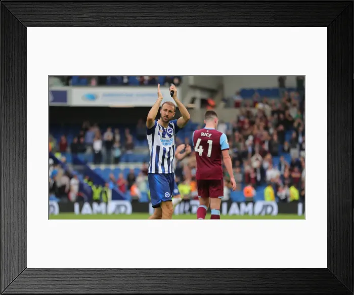 Framed Print : Brighton and Hove Albion vs. West Ham United: Premier League Showdown at American Express Community Stadium (17th August 2019) Framed Print : Brighton and Hove Albion vs. West Ham United: Premier League Showdown at American Express Community Stadium (17th August 2019)