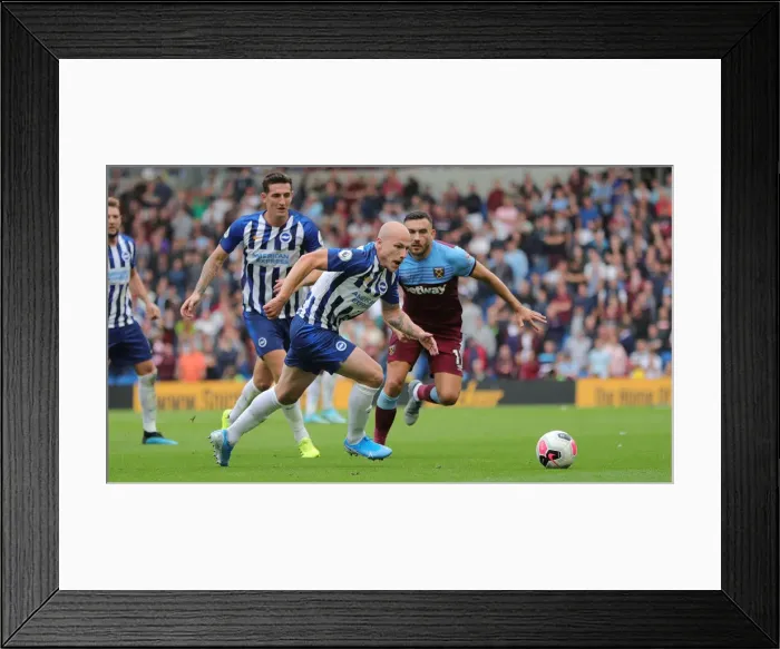 Framed Print : Brighton and Hove Albion vs. West Ham United: Premier League Showdown at American Express Community Stadium (August 17, 2019) Framed Print : Brighton and Hove Albion vs. West Ham United: Premier League Showdown at American Express Community Stadium (August 17, 2019)
