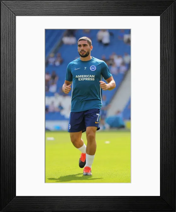 Framed Print : Brighton and Hove Albion vs. Southampton: Premier League Showdown at American Express Community Stadium (24Aug19)