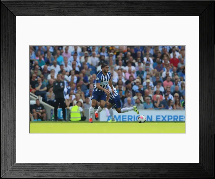 Framed Print : Brighton and Hove Albion vs. Southampton: Premier League Battle at American Express Community Stadium (August 24, 2019)