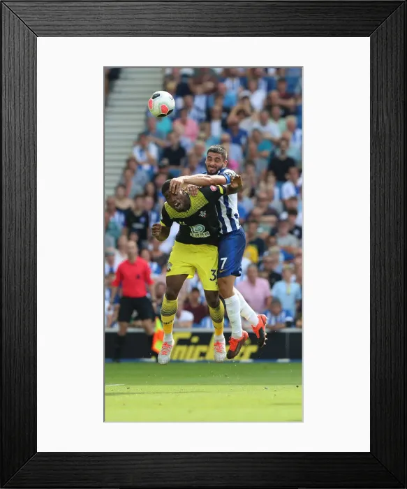 Framed Print : Brighton and Hove Albion vs. Southampton: Premier League Showdown at American Express Community Stadium (24Aug19) Framed Print : Brighton and Hove Albion vs. Southampton: Premier League Showdown at American Express Community Stadium (24Aug19)