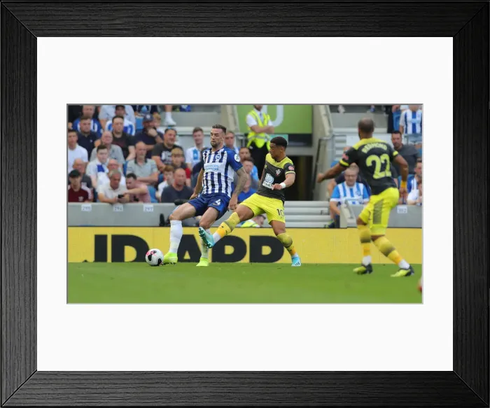 Framed Print : Brighton and Hove Albion vs Southampton: Premier League Showdown at American Express Community Stadium (24Aug19) Framed Print : Brighton and Hove Albion vs Southampton: Premier League Showdown at American Express Community Stadium (24Aug19)