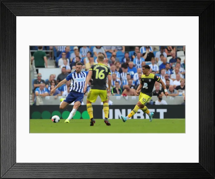 Framed Print : Brighton and Hove Albion vs. Southampton: Premier League Showdown at American Express Community Stadium (24Aug19) Framed Print : Brighton and Hove Albion vs. Southampton: Premier League Showdown at American Express Community Stadium (24Aug19)
